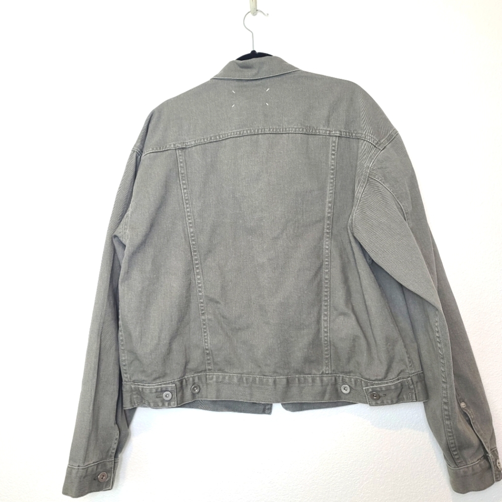 Maison Margiela Men’s Luxury Denim Jacket – Made in Italy – Gray – Size 46 - Picture 13 of 13